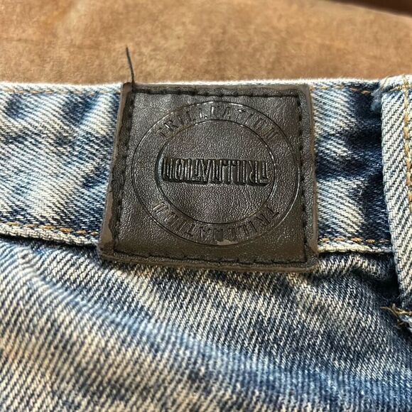 Trillnation Destroyed Mens Jeans 36x30” Acid Washed Ripped Jeans. - Picture 7 of 8